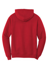 Port & Company® Adult Core Fleece Pullover Hooded Sweatshirt - Red